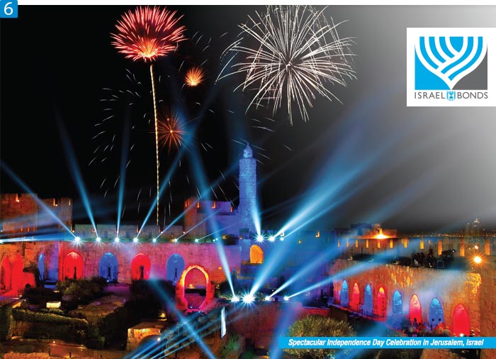 Spectacular Independence Day Celebration in Jerusalem, Israel