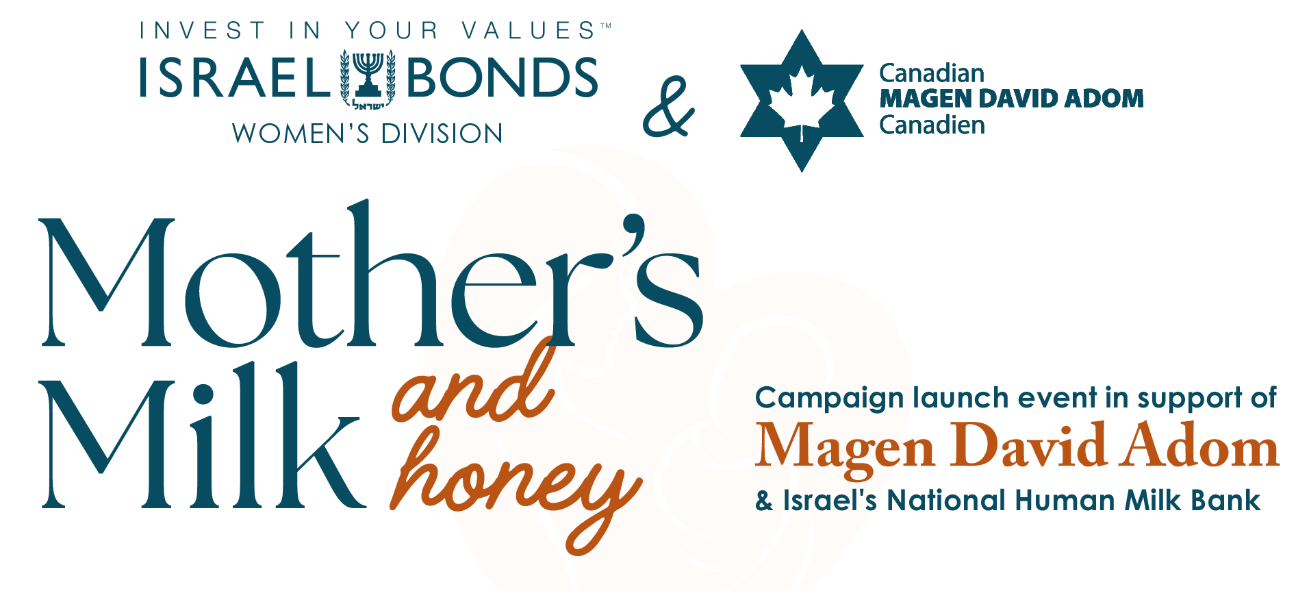 Israel Bonds & Canadian Magen David Adom Mother's Milk and Honey Campaign